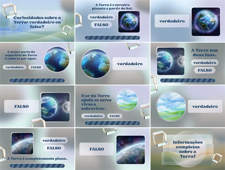 Fatos Sobre a Terra: Verdadeiro ou Falso?